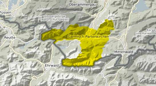 Immobilienpreisekarte Garmisch Partenkirchen Partenkirchen
